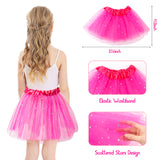 OSNIE 63Pcs Princess Pretend Jewelry Toy Girls Toys Play Set Crowns Wands Necklaces Bracelets Adjustable Rings Earrings Ballet Tutu Skirts Princess Dress Up Birthday Party Favors for Little Girls Kids