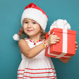 OSNIE Christmas DIY Bead Jewelry Making Kit Santa Claus Snowman Penguin Christmas Trees Reindeer Stocking Snowflake Bell Charm Bead for Kids Bracelets Necklaces Xmas Craft Material Beading Kit 400Pcs+