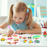 OSNIE 24Pcs Summer 5D DIY Diamond Painting Kits for Kids Adult Beginners Fruit Under The Sea Ocean Animals Resin Rhinestone Diamond Mosaic Stickers Handmade Digital Paint by Numbers Art Craft Gift Set
