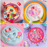 OSNIE 200 Pcs 3D Nail Charms Flatback Resin Slime Charms Mixed Gummy Bear Fake Candy Jelly Embellishments Nail Art Decoration Christmas Easter DIY Crafts for Scrapbooking Cell Phone Case Hair Clips