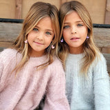 OSNIE 5 Pairs of Cute Duck Dangle Drop Earrings, Funny Resin Little Duckie Pendant Earrings, Indie Aesthetic Creative Personalized Earrings Jewelry Gifts for Women Girls (Multicolored)