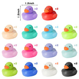 OSNIE 28Pcs Duck Mochi Squeeze Toys for Kids Party Favors Mini Kawaii Animals Squeeze Mochi Fidget Stress Relief Toys Goodie Bag Stuffers Classroom Rewards Carnival Prizes Birthday Gift for Boys Girls