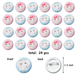 OSNIE 48 Packs of Elephant Gender Reveal Bracelets and Button Pins Set, Pink and Blue Rubber Wristbands and Metal Badge Pins for Baby Shower Team Boy Team Girl Gender Reveal Party Favors Supplies