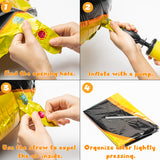 OSNIE 8 Packs Bumblebee First Birthday Party Balloons Decorations for Kids, Yellow Bumble Bee Sunflower Star-Shaped Foil Mylar Balloons, Honey Bee Happy Bee Day Themed Summer Spring 1st Birthday Decor