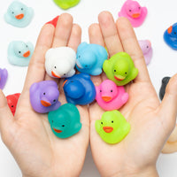 OSNIE 28Pcs Duck Mochi Squeeze Toys for Kids Party Favors Mini Kawaii Animals Squeeze Mochi Fidget Stress Relief Toys Goodie Bag Stuffers Classroom Rewards Carnival Prizes Birthday Gift for Boys Girls