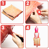 OSNIE 9 Pcs Spa Party Balloons Spa Party Decorations for Women Girls Inflatable Red Kissy Lips Lipstick Heart Shaped Foil Mylar Balloons Nail Spa Day Salon Cosmetics Makeup Birthday Party Supplies