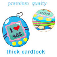 OSNIE 1990s Retro Theme Party Decor Supplies Pager Computer Walkman Hip Pop Cardboard Cutouts Door Porch Banner Wall Decor 1990s Party Favors Photo Booth Props for 90’s Theme Nostalgic Party