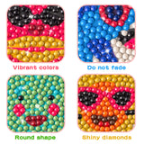 OSNIE 12Pcs Summer Beach 5D DIY Diamond Painting Kits for Kids Adult Beginners Under the Sea Ocean Animals Resin Rhinestone Diamond Mosaic Stickers Handmade Digital Paint by Numbers Art Craft Gift Set