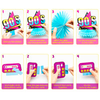 OSNIE 12Pcs 1990s Retro Themed Honeycomb Centerpieces Table Topper Hip Hop Birthday Party Decorations and Supplies Table Decors 1990s Party Favors Photo Booth Props for 90’S Themed Nostalgic Party