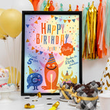 OSNIE 22 Sheets Holographic Sticker Paper for Inkjet Printer & Laser Printer A4 Size Glossy Printable Self-adhesive Waterproof Heat Transfer Vinyl Quick Dry White and Rainbow Sticker(8.3 x11.7 inch)