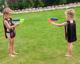 OSNIE 6 Packs Water Guns Water Activated Vests with Goggles, Super Water Blaster Squirt Guns & Target Vests & Eye Protective Goggles, Summer Outdoor Backyard Water Fight Play Fun Toys for Teens Kids