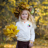 OSNIE Autumn DIY Bead Jewelry Making Kit for Kids Girls with Mushroom Honeybee Unicorn Ladybug Deer Bear Star Heart Pearl Charms Beads for Bracelets Rings Necklaces Creativity Beading Kits Art Craft, 400Pcs+