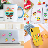 OSNIE 12Pcs Fruit 5D Diamond Painting Stickers, Summer Fruit Diamonds Mosaic Stickers Kits for Kids and Adult Beginners, DIY Creative Resin Rhinestone Handmade Paint by Numbers Art Craft Gifts Set