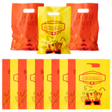 OSNIE 60 Packs Movie Night Party Favors Bags Plastic Candy Goodie Bags Loot Gift Bags with Handle for Hollywood Red Carpet Oscar Awards Theme Birthday Wedding Party Baby Shower Decorations Supplies