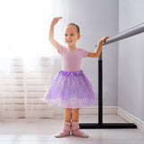 OSNIE 8Pcs Ballet Tutu Skirts for Toddler Girls 2-3Layers Multicolor Princess Pretend Dress Up Accessories Princess Party Supplies Girl's Birthday Outfit Halloween Christmas Costume Photo Shoot Prop