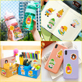 OSNIE 12Pcs Summer Gnomes Diamond Painting Kit 5D DIY Summer Vacation Diamonds Mosaic Stickers Kits for Kids and Adult Beginners Creative Resin Rhinestone Handmade Paint by Numbers Art Craft Gifts Set
