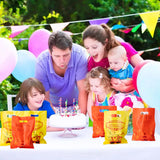 OSNIE 60 Packs Movie Night Party Favors Bags Plastic Candy Goodie Bags Loot Gift Bags with Handle for Hollywood Red Carpet Oscar Awards Theme Birthday Wedding Party Baby Shower Decorations Supplies