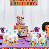 OSNIE 18 Packs Word Party Candy Treat Boxes for Cookies Snack Party Favors, Recyclable Paper Cardboard Candy Container Gifts Boxes, Word Party Decorations Supplies for Baby Shower Kids Birthday Party