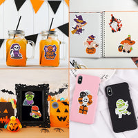 OSNIE 12Pcs Halloween 5D DIY Diamond Painting Kits for Kids Adult Beginners Resin Rhinestone Gnomes Ghost Zombie Pumpkin Diamonds Mosaic Stickers Handmade Digital Paint by Numbers Art Craft Gift Set