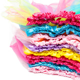 OSNIE 8Pcs Ballet Tutu Skirts for Toddler Girls 2-3Layers Multicolor Princess Pretend Dress Up Accessories Princess Party Supplies Girl's Birthday Outfit Halloween Christmas Costume Photo Shoot Prop